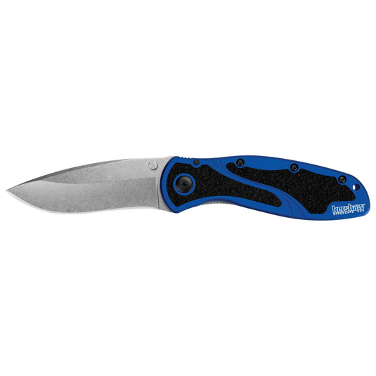 KERSHAW BLUR 3.4 BLUE STONEWASHED - KER1670NBSW - Marksmans Corner