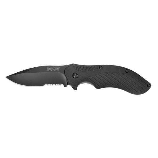 KERSHAW CLASH 3.1 BLK SERRATED - KER1605CKTST - Marksmans Corner