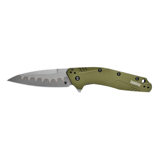 KERSHAW DIVIDEND COMPOSITE OLIVE 3 - KER1812OLCB - Marksmans Corner