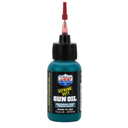 LUCAS EXT DUTY GUN OIL 1OZ - LO10875EA - Marksmans Corner