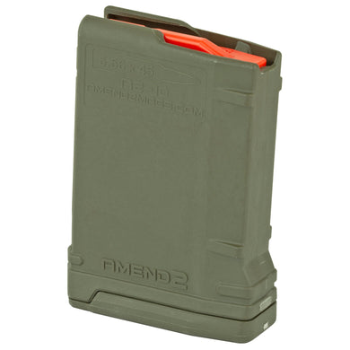 MAG AMEND2 AR15 556 10RD MOD2 ODG - MGAM14556MOD2ODG10 - Marksmans Corner