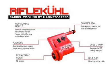 MAGNETOSPEED RIFLEKUHL BBL COOLER RD - KESMSRK - Marksmans Corner