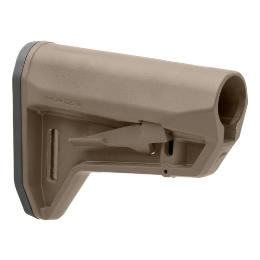 MAGPUL MOE SL-M STK MIL-SPEC FDE - MPIMAG1242-FDE - Marksmans Corner