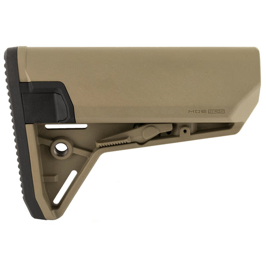 MAGPUL MOE SL-S STK MIL-SPEC FDE - MPIMAG653-FDE - Marksmans Corner