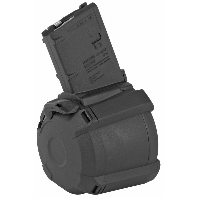 Load image into Gallery viewer, MAGPUL PMAG D-60 5.56 60RD BLK - MGMPI576BLK - Marksmans Corner
