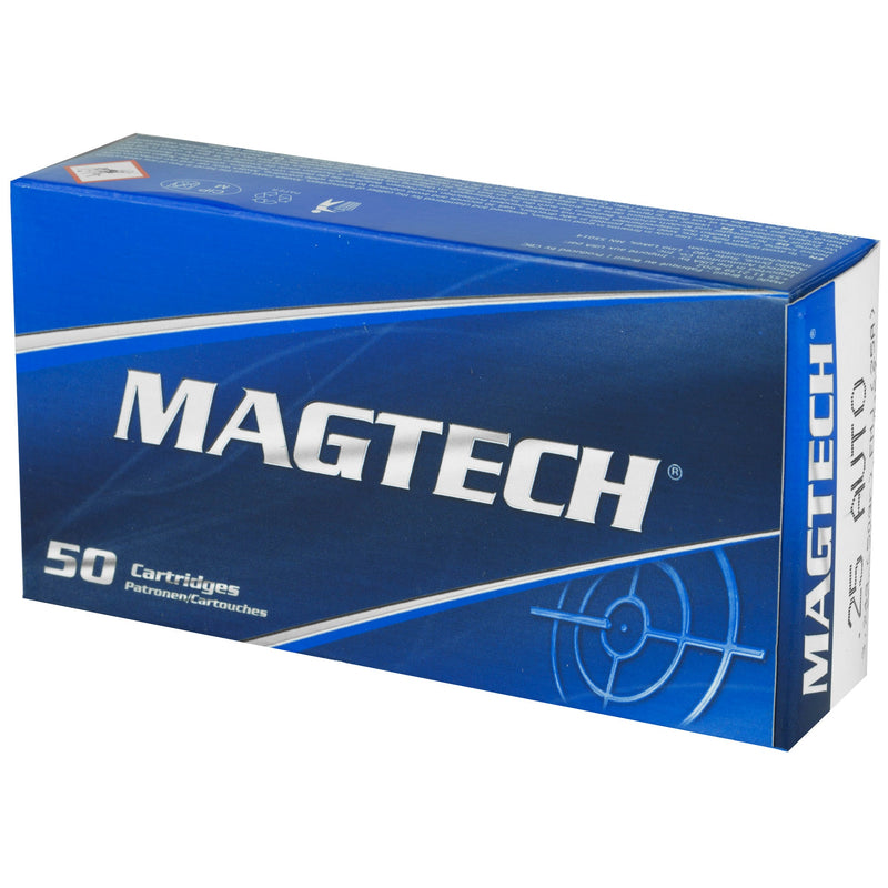 Load image into Gallery viewer, MAGTECH 25ACP 50GR FMJ 50/1000 - MT25A - Marksmans Corner
