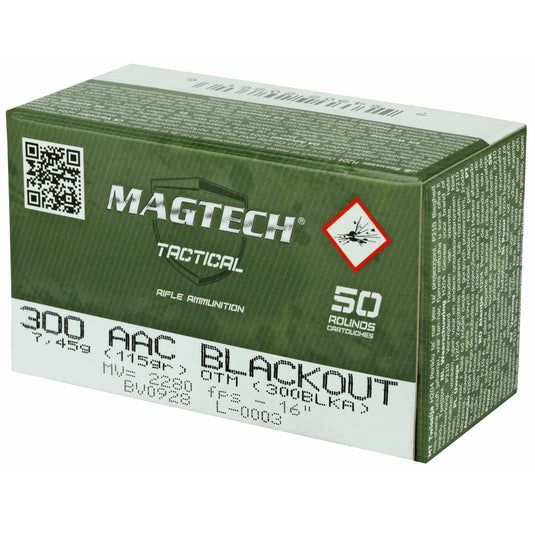 MAGTECH 300BLK 115GR HP 50/1000 - MT300BLKA - Marksmans Corner