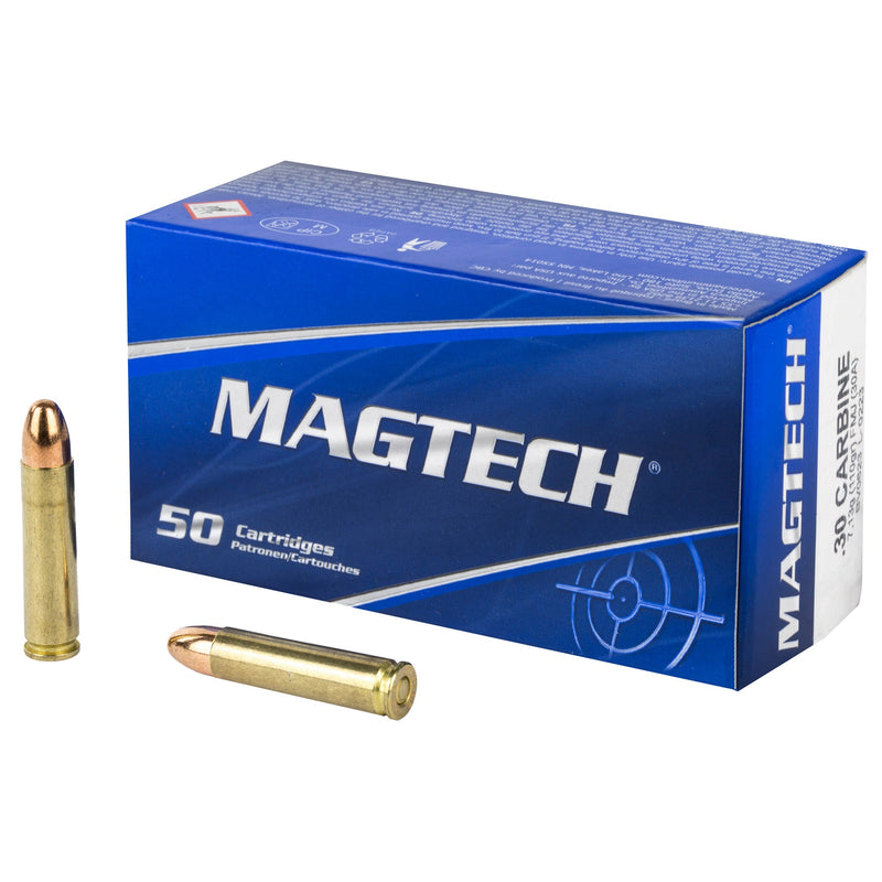 Load image into Gallery viewer, MAGTECH 30CARB 110GR FMJ 50/1000 - MT30A - Marksmans Corner
