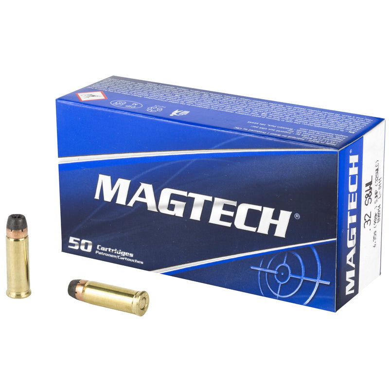 Load image into Gallery viewer, MAGTECH 32S&amp;W LONG 98GR JHP 50/1000 - MT32SWLC - Marksmans Corner
