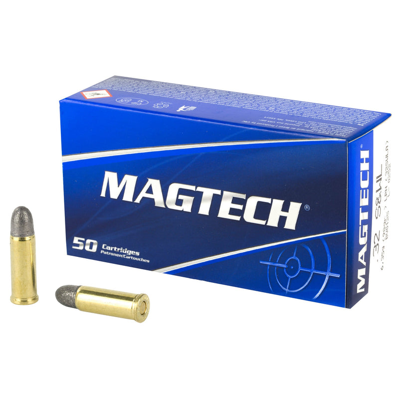 Load image into Gallery viewer, MAGTECH 32S&amp;W LONG 98GR LRN 50/1000 - MT32SWLA - Marksmans Corner
