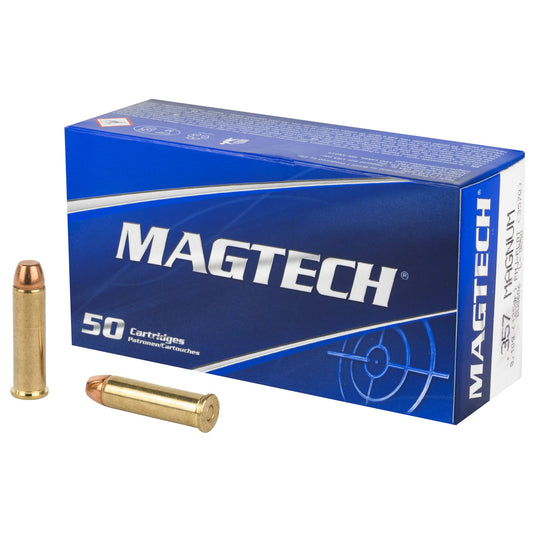 MAGTECH 357 MAG 125 FMJ FLAT 50/1000 - MT357Q - Marksmans Corner