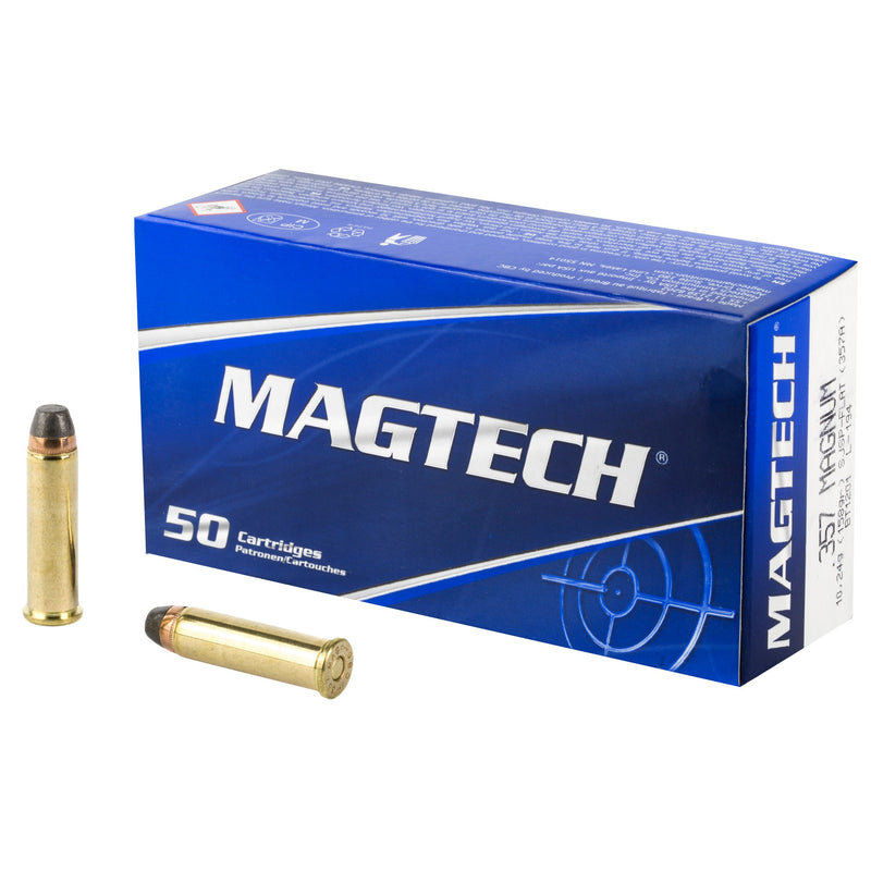 Load image into Gallery viewer, MAGTECH 357MAG 158GR JSP 50/1000 - MT357A - Marksmans Corner
