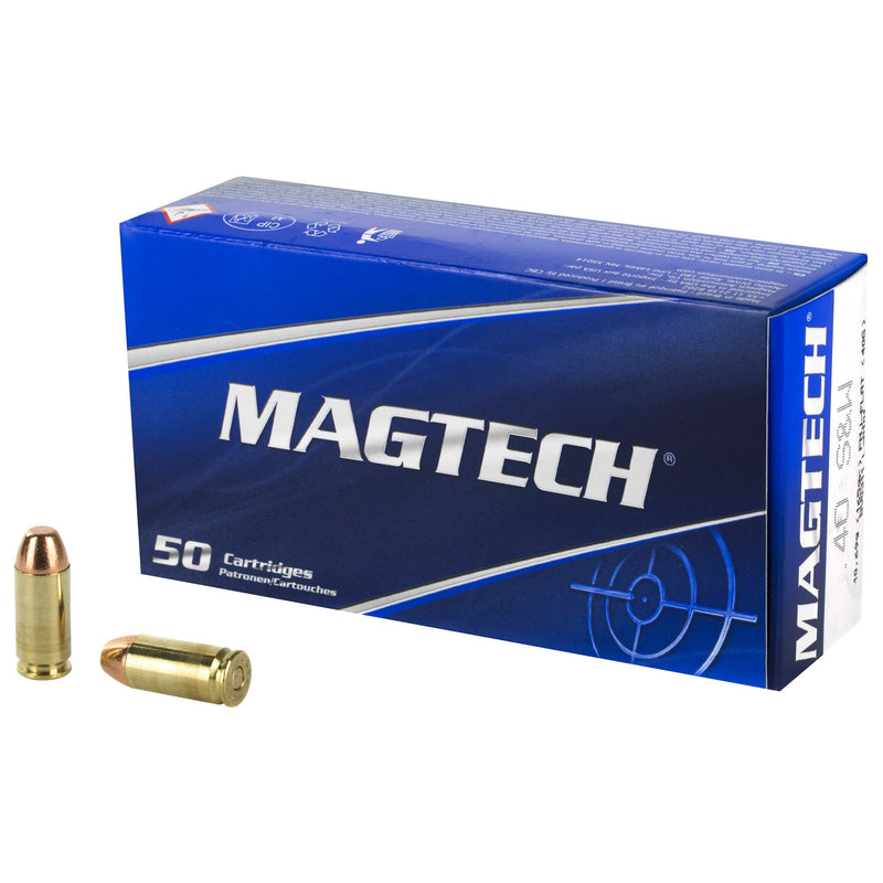 Load image into Gallery viewer, MAGTECH 40SW 165GR FMJ FLAT 50/1000 - MT40G - Marksmans Corner
