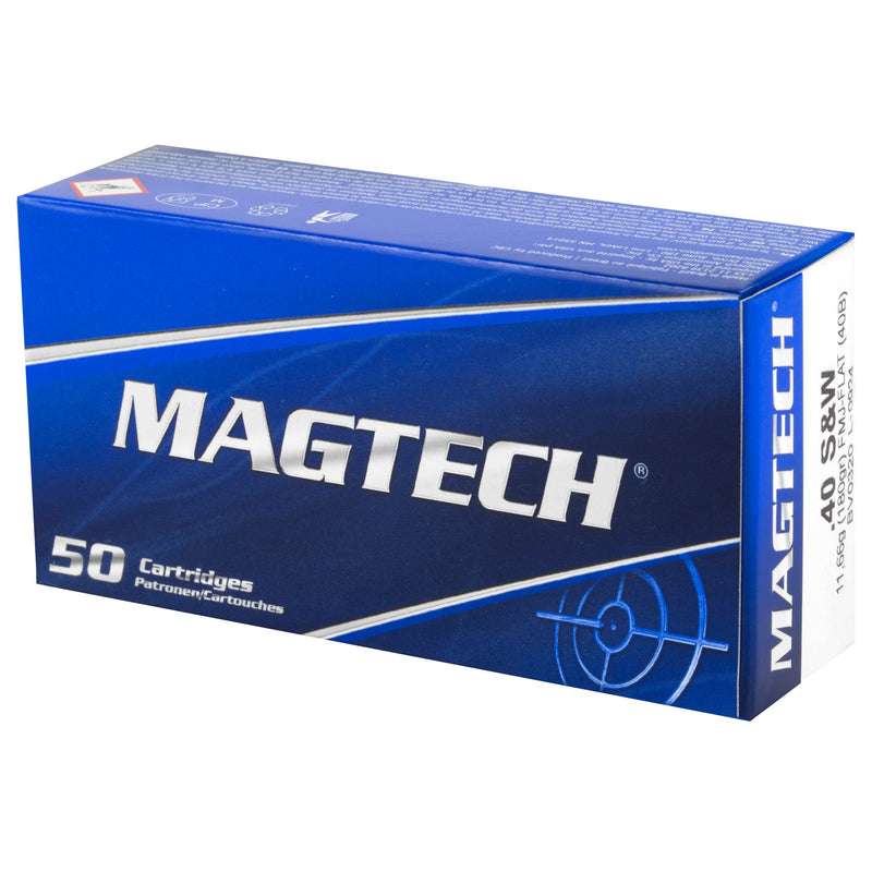 Load image into Gallery viewer, MAGTECH 40S&amp;W 180GR FMJ 50/1000 - MT40B - Marksmans Corner
