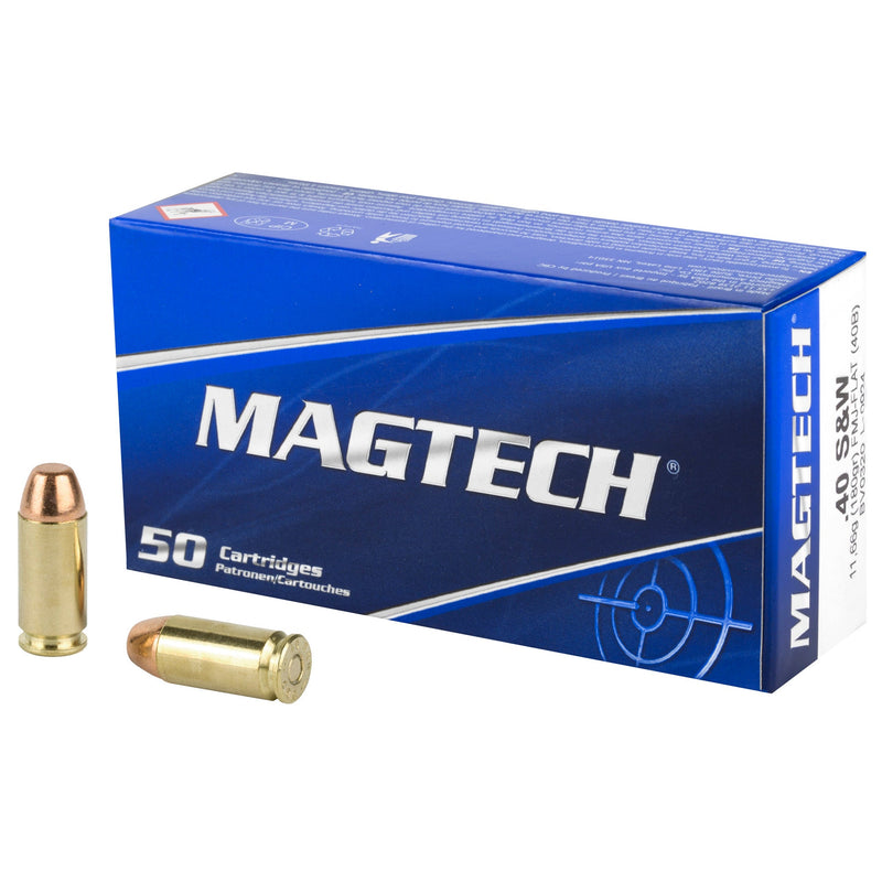 Load image into Gallery viewer, MAGTECH 40S&amp;W 180GR FMJ 50/1000 - MT40B - Marksmans Corner
