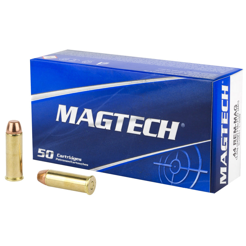 Load image into Gallery viewer, MAGTECH 44MAG 240GR FMJ FLAT 50/1000 - MT44C - Marksmans Corner
