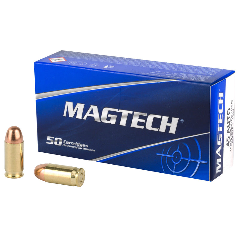 Load image into Gallery viewer, MAGTECH 45ACP 230GR FMJ 50/1000 - MT45A - Marksmans Corner
