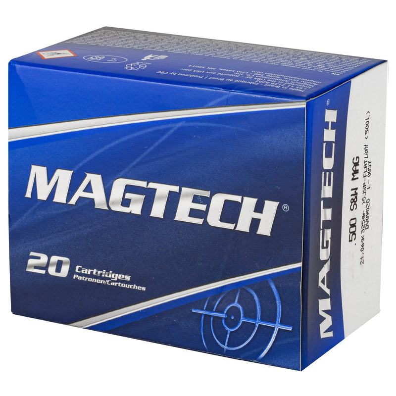 Load image into Gallery viewer, MAGTECH 500 S&amp;W 325GR SJSP LT 20/500 - MT500L - Marksmans Corner
