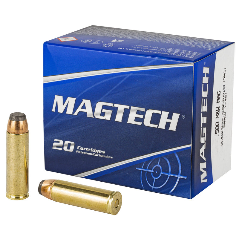 Load image into Gallery viewer, MAGTECH 500 S&amp;W 325GR SJSP LT 20/500 - MT500L - Marksmans Corner
