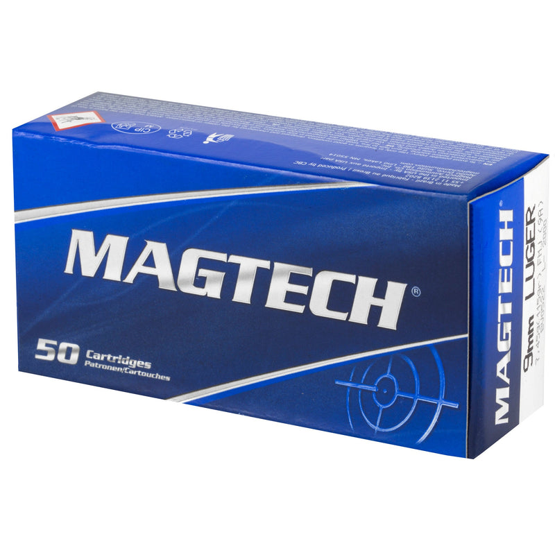 Load image into Gallery viewer, MAGTECH 9MM 115GR FMJ 50/1000 - MT9A - Marksmans Corner
