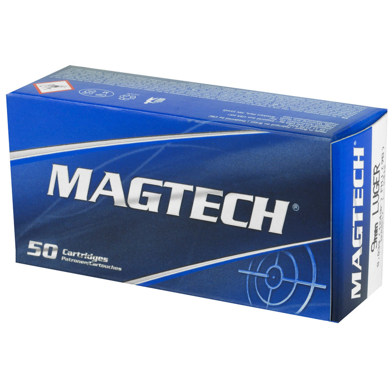 Load image into Gallery viewer, MAGTECH 9MM 124GR FMJ 50/1000 - MT9B - Marksmans Corner
