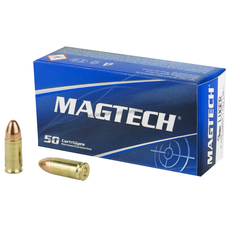 Load image into Gallery viewer, MAGTECH 9MM 124GR FMJ 50/1000 - MT9B - Marksmans Corner
