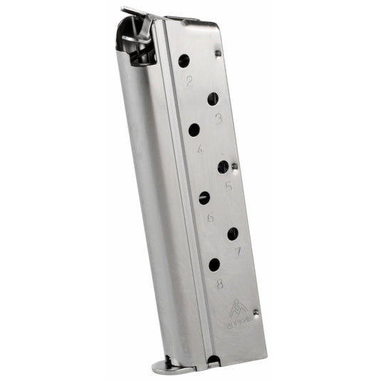 MEC-GAR MAG 1911 40S&W 8RD NICKEL - MCCGOV40N - Marksmans Corner