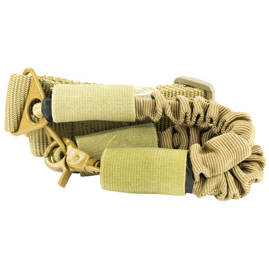 NCSTAR SGL POINT BUNGEE SLING TAN - NSTARAARS1PT - Marksmans Corner