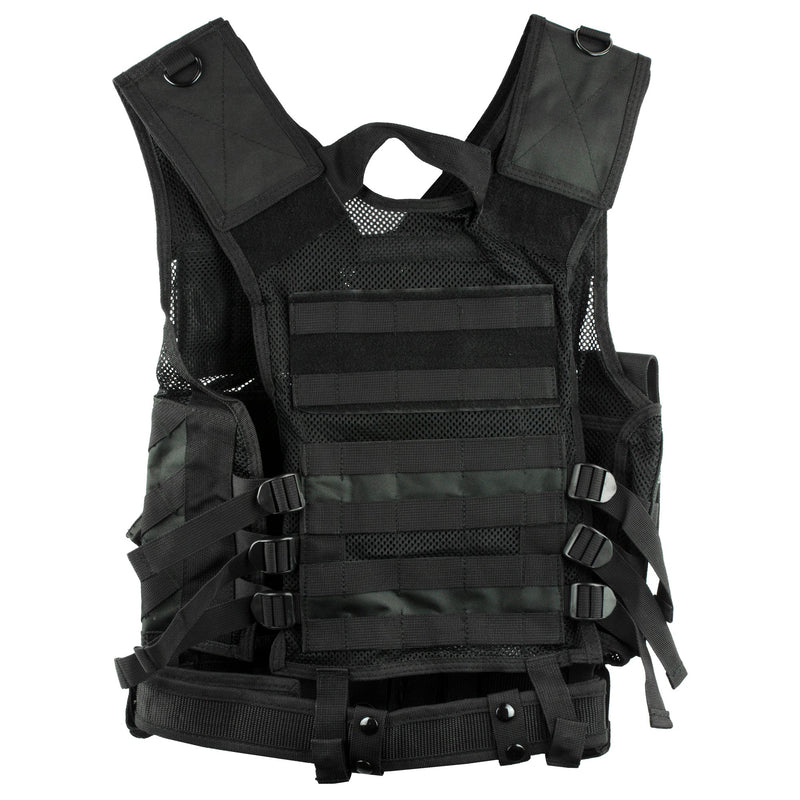 Load image into Gallery viewer, NCSTAR TACTICAL VEST MED-2XL BLK - NSTARCTV2916B - Marksmans Corner
