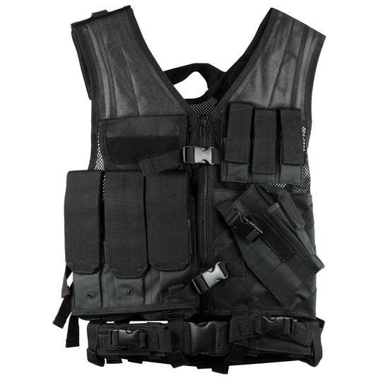 NCSTAR TACTICAL VEST MED-2XL BLK - NSTARCTV2916B - Marksmans Corner