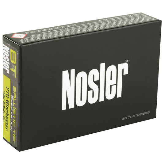 NOSLER 270WIN 140GR BT HUNT 20/200 - NOS40055 - Marksmans Corner