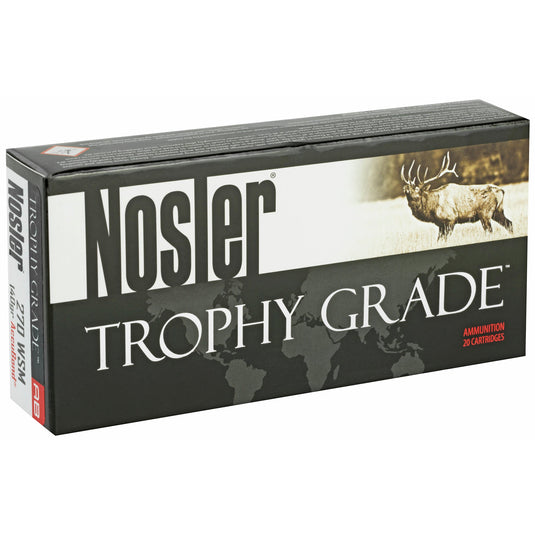 NOSLER 270WSM 140GR AB 20/200 - NOS60030 - Marksmans Corner