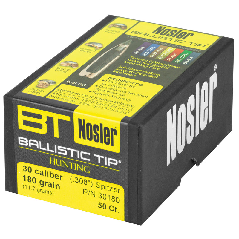 Load image into Gallery viewer, NOSLER 30 CAL 180GR 50CT - NOSB30180 - Marksmans Corner
