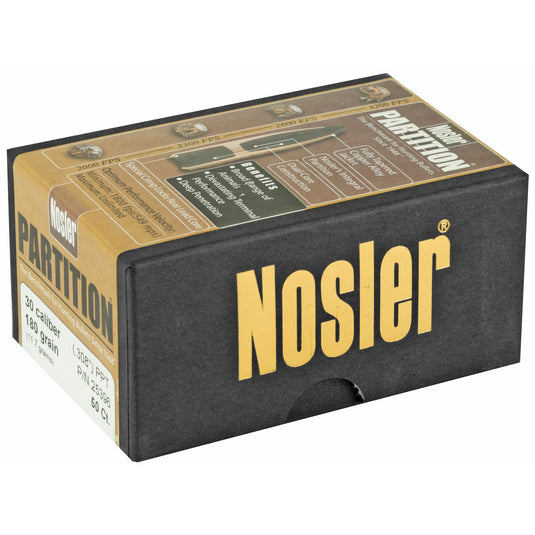 NOSLER 30 CAL 180GR PPT PART. 50CT - NOSB25396 - Marksmans Corner