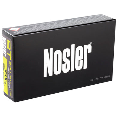 NOSLER 308WIN 165GR BT HUNT 20/200 - NOS40063 - Marksmans Corner