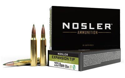 NOSLER E-TIP 223REM 55GR SP 20/400 - NOS40150 - Marksmans Corner