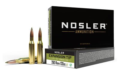 Load image into Gallery viewer, NOSLER E-TIP 260REM 120GR SP 20/200 - NOS40672 - Marksmans Corner
