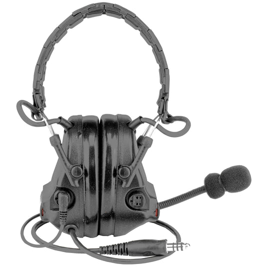 PELTOR COMTAC V HEADSET W/ MIC BLK - PELMT20H682FB-47SV - Marksmans Corner