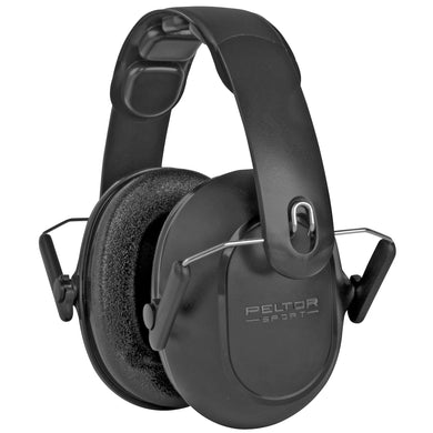 PELTOR SPORT X-SM CMPCT EARMUFF BLK - PELYTHPEL-4DC - Marksmans Corner