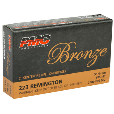 PMC BRNZ 223REM 55GR FMJ 20/1000 - PMC223A - Marksmans Corner