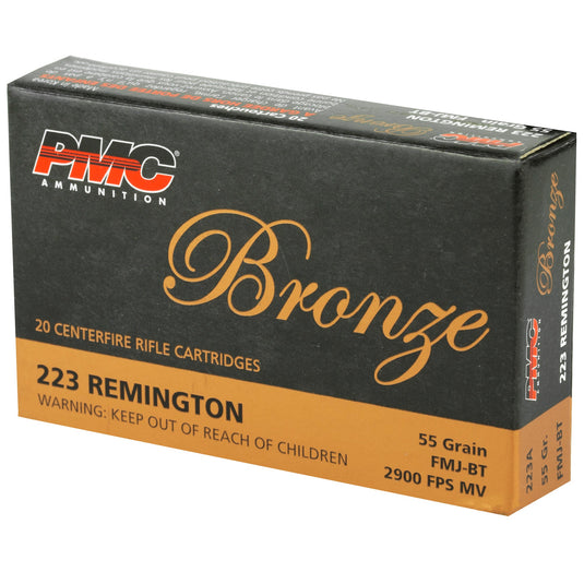 PMC BRNZ 223REM 55GR FMJ 20/1000 - PMC223A - Marksmans Corner