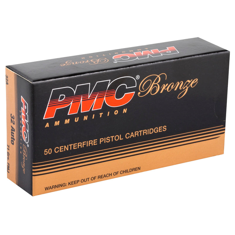 Load image into Gallery viewer, PMC BRNZ 32ACP 71GR FMJ 50/1000 - PMC32A - Marksmans Corner
