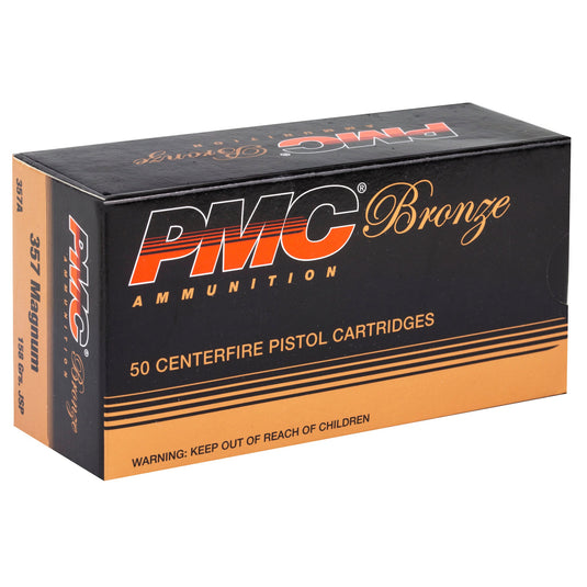 PMC BRNZ 357MAG 158GR JSP 50/1000 - PMC357A - Marksmans Corner