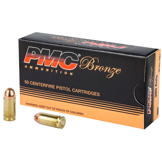 PMC BRNZ 380ACP 90GR FMJ 50/1000 - PMC380A - Marksmans Corner