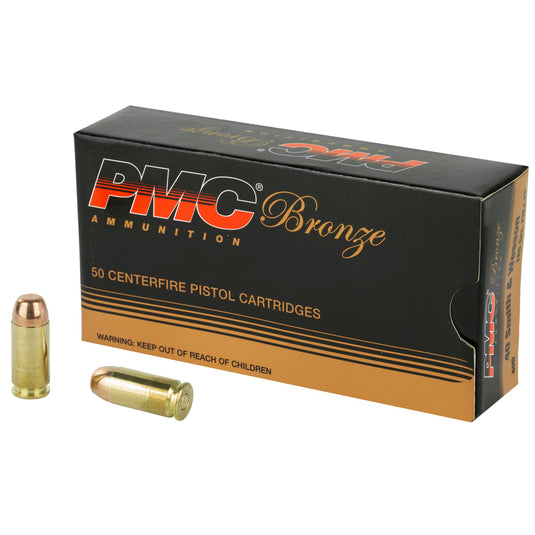 PMC BRNZ 40SW 165GR FMJ 50/1000 - PMC40D - Marksmans Corner