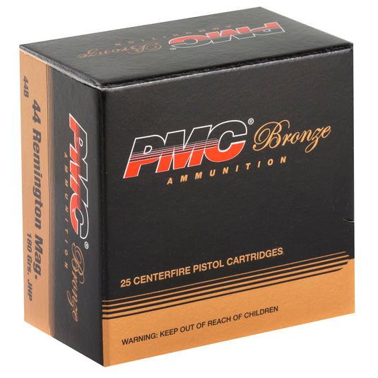 PMC BRNZ 44MAG 180GR JHP 25/500 - PMC44B - Marksmans Corner