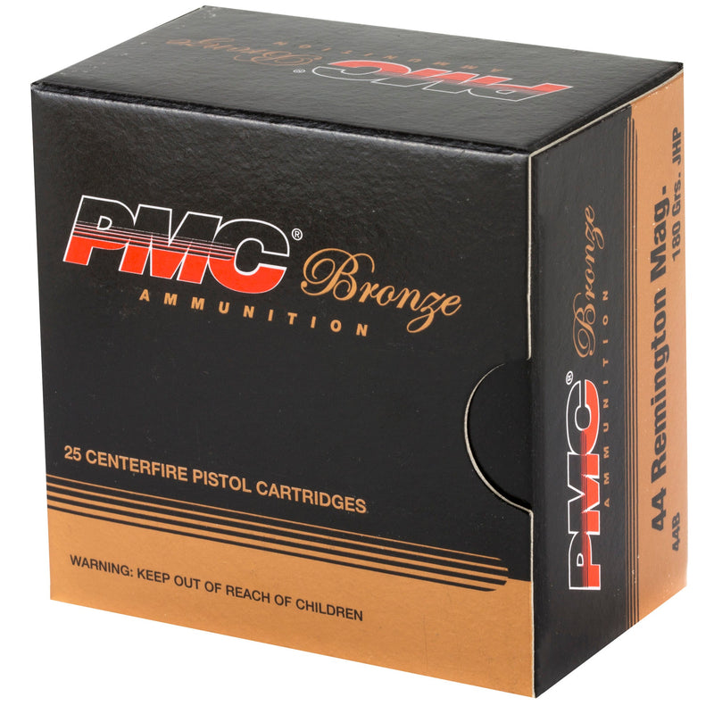 Load image into Gallery viewer, PMC BRNZ 44MAG 180GR JHP 25/500 - PMC44B - Marksmans Corner
