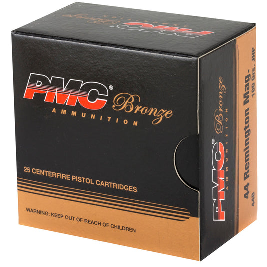 PMC BRNZ 44MAG 180GR JHP 25/500 - PMC44B - Marksmans Corner