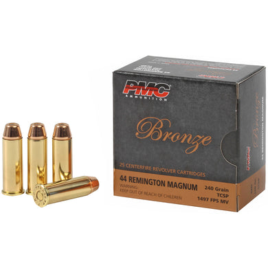 PMC BRNZ 44MAG 240 TCSP 25/500 - PMC44D - Marksmans Corner