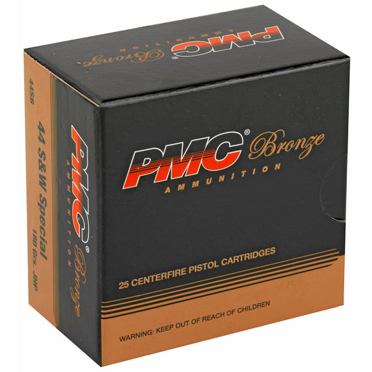 PMC BRNZ 44SPL 180GR JHP 25/500 - PMC44SB - Marksmans Corner